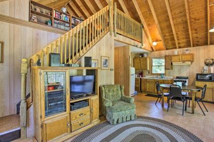 Cabin with 5 Private Acres Grill and Seasonal Gazebo Irons