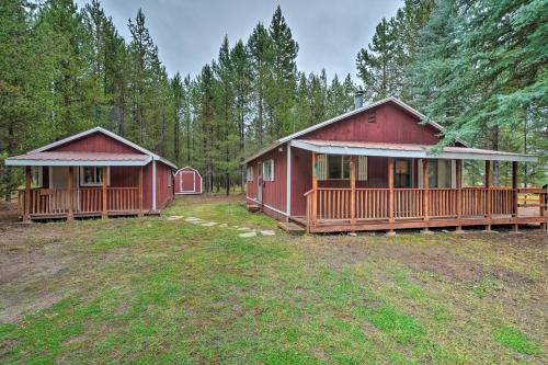 2 Cozy Cabins with Snowmobile Parking Near the Lake! - main image