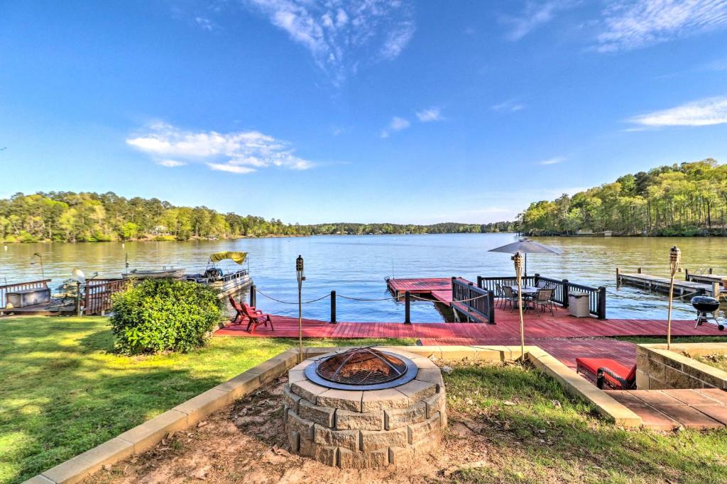 Waterfront A-Frame with Outdoor Oasis on Jackson Lake - main image