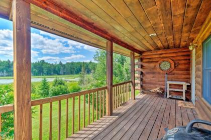 Jacksonville Cabin with Wraparound Deck and Views