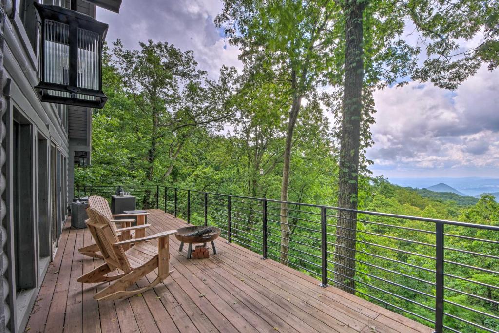 Luxe Jasper Cabin with Deck and Blue Ridge Mtn Views! - image 2