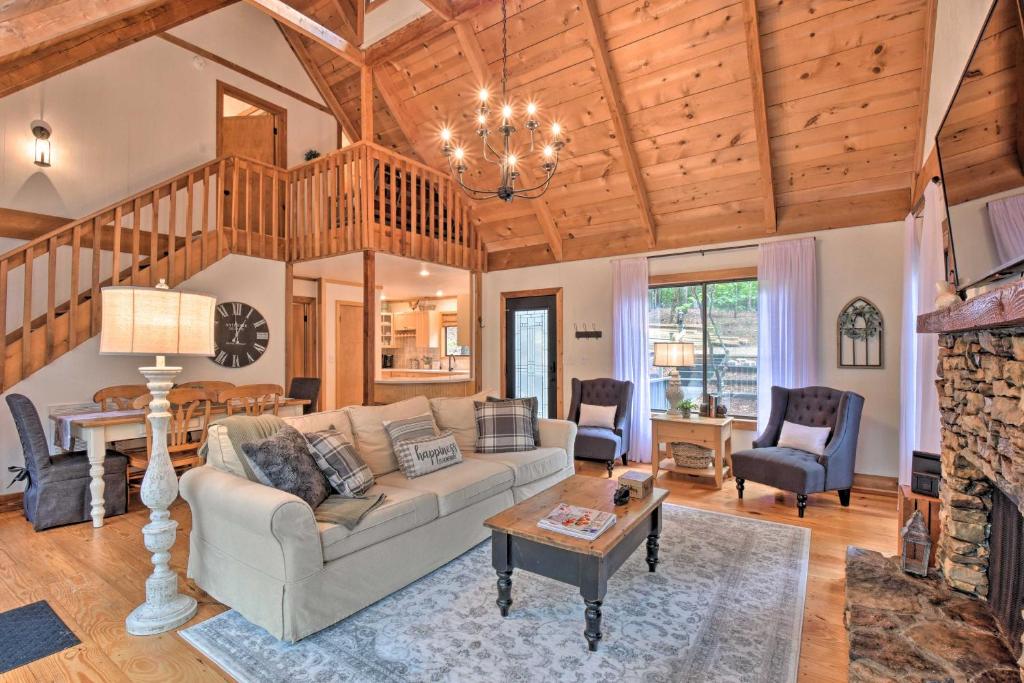 Big Canoe Cabin with Porch and Amenity Access - main image