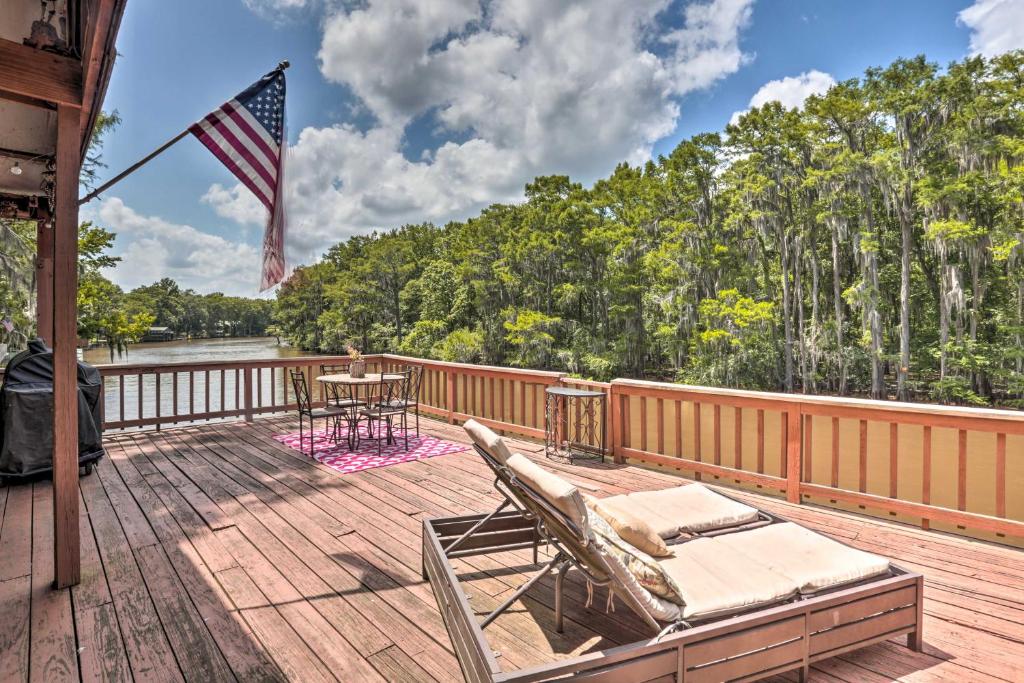 Waterfront Karnack Home with Deck and Boathouse! - image 2