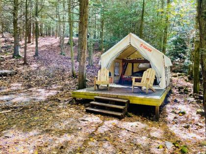 Luxury tents in Jim thorpe Pennsylvania