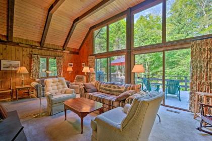 thirteenth Lake Chalet with Deck Walk to Water Johnsburg