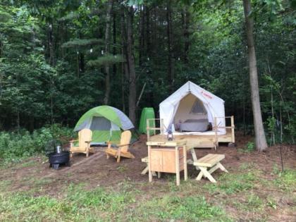 Luxury tents in Johnstown New York