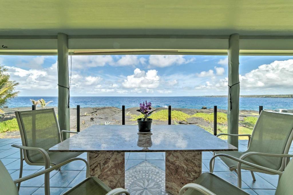 Big Island Oceanfront Home - Great Whale Watching! - main image