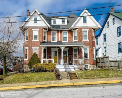 Quaint brick townhome in historic Kennett Square Pennsylvania