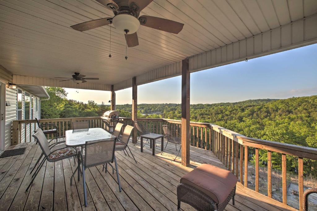 Lakefront Kimberling City Home with Game Room and Dock - main image