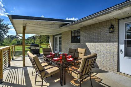 Kirby Getaway with Patio half Mi North of Lake Greeson!