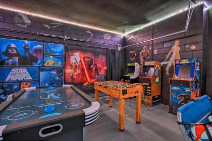 Disney Escape Arcade Pool and themed Rooms Florida