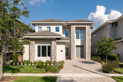 Stylish 6 Bedroom Home at Bears Den with Billiard Room and Private Pool 967JN Kissimmee Florida