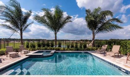 Beautiful 5 Star Villa on Encore Resort at Reunion with Large Private Pool Orlando Villa 4360 Kissimmee Florida