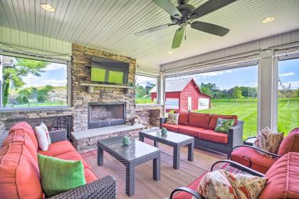 Grand LaFollette Home with Covered Patio on 40 Acres!