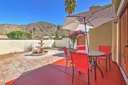 La Quinta Desert Abode with Courtyard and mtn Views La Quinta California