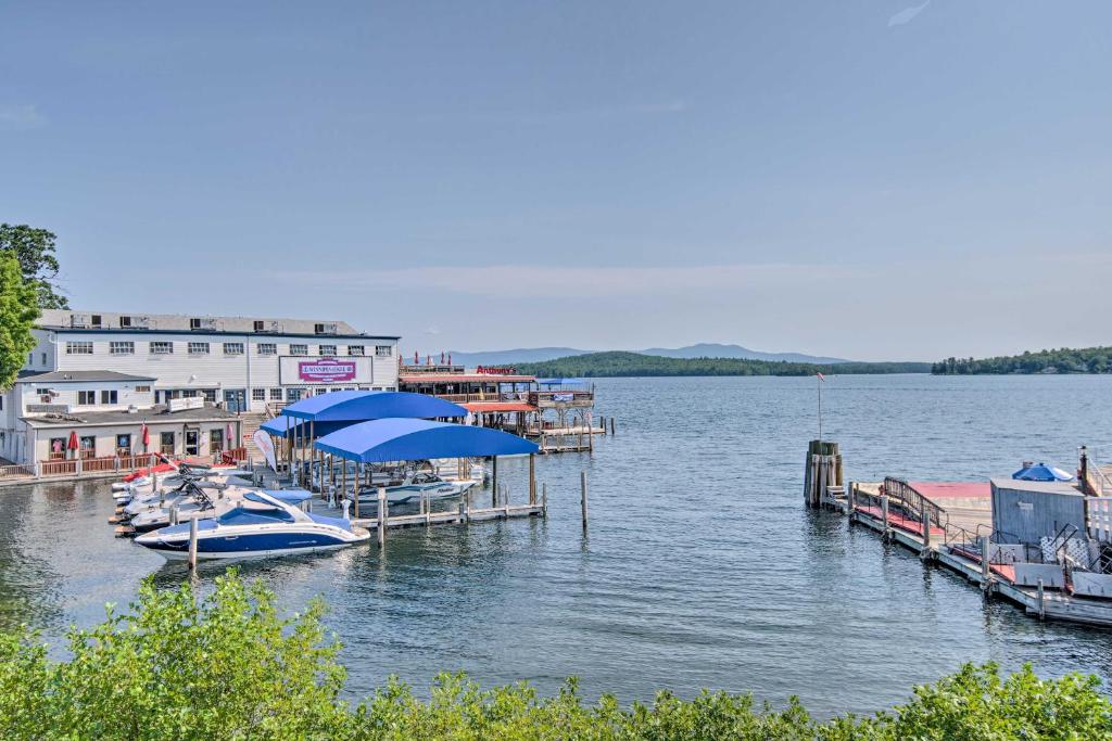 Historic Lakefront Home Walk to Weirs Beach! - main image