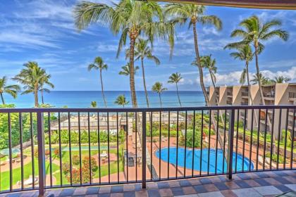 Oceanfront Lahaina Condo with Balcony and Pool Access Lahaina Hawaii