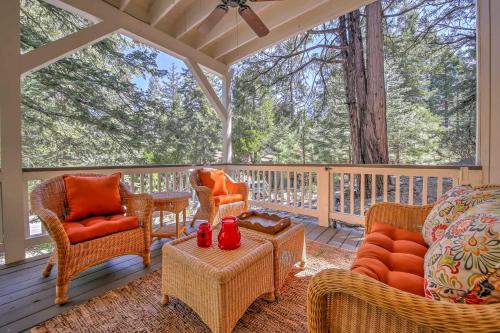 Stunning Lake Arrowhead Home with Multi-Level Decks - main image