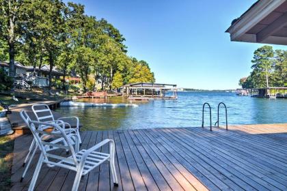 Lake Cabin with Dock in Hot Springs National Park!