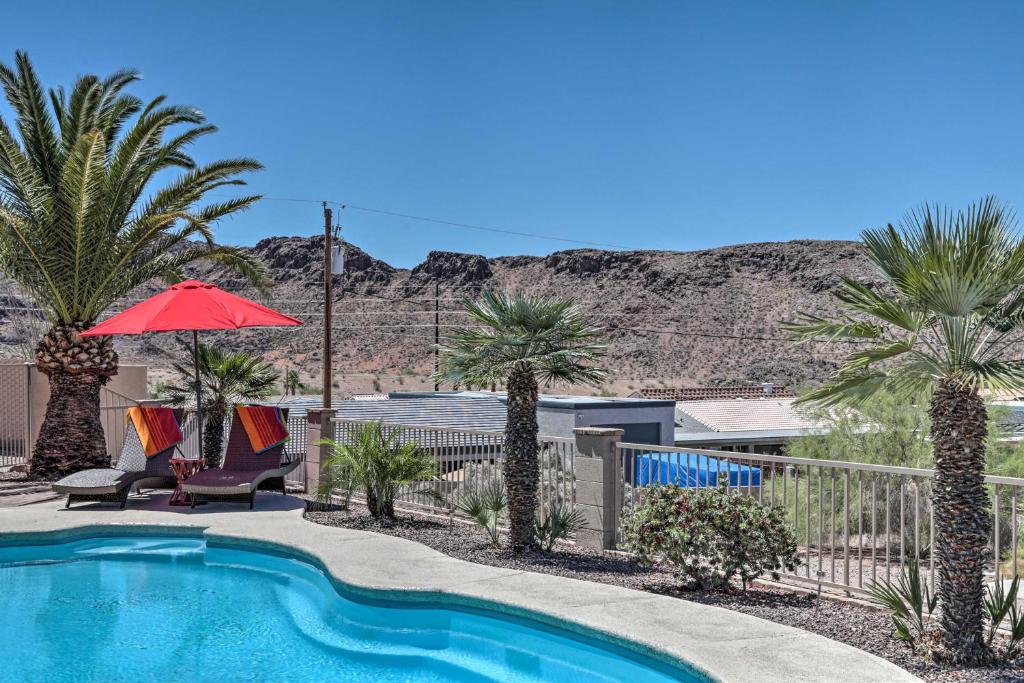 Mtn-View Lake Havasu Home with Heated Pool and Spa - main image