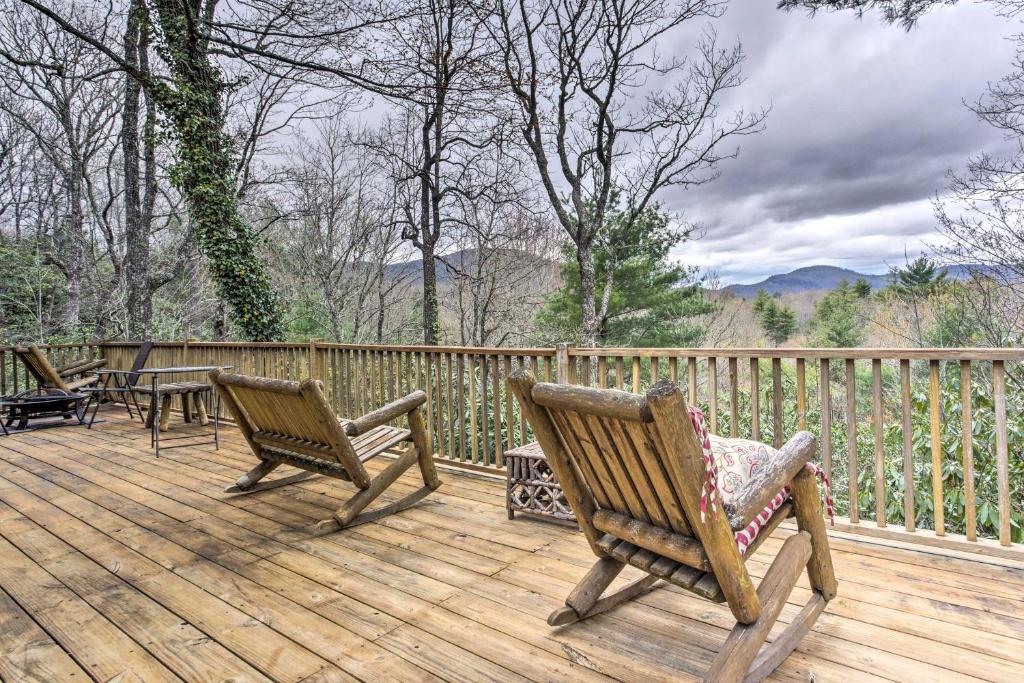 2 5-Acre Lake Toxaway Mtn Retreat with Tree House! - main image