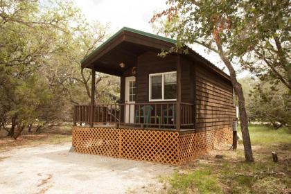 medina Lake Camping Resort Studio Cabin 1 Texas