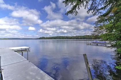 Land O Lakes Hideaway with Boat Dock and Lake Views Land O Lakes Wisconsin