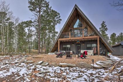 modern A Frame with Hot tub Hike Bike and AtV Lead