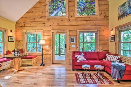 Romantic Asheville Area Cabin with Deck and Hot Tub! - image 14