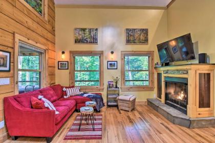 Romantic Asheville Area Cabin with Deck and Hot Tub! - image 6