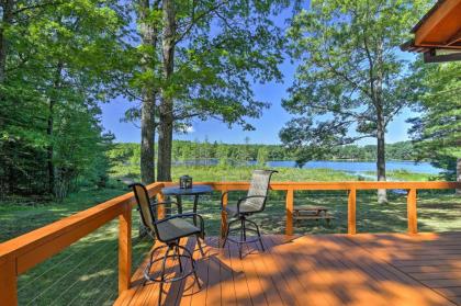 Family Cabin on Burns Lake with Dock and Kayak Rental!