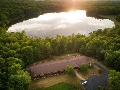 the Rockwell Lake Lodge Michigan