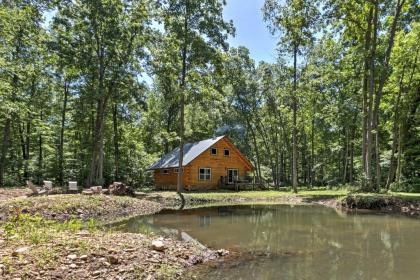 Lyndhurst Cabin on Farm with Pond and Stocked Stream Lyndhurst Virginia