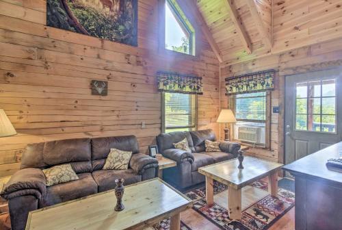 Maggie Valley Family Cabin with Porch and Fire Pit! - image 3