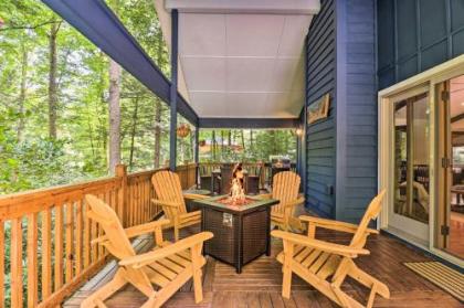 Smoky Mtn Retreat with Games Fire Pit and Patio!