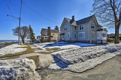 Manitowoc Apt with Balcony Views- Walk to Beach