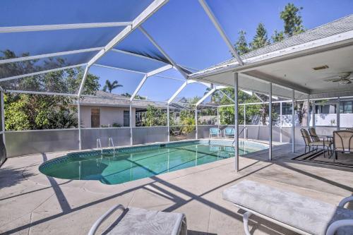 Breezy Marco Island Home with Pool - Walk to Beach! - main image