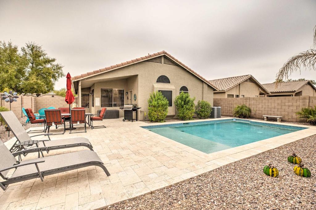 Maricopa Getaway with Private Pool and Fire Pit - main image