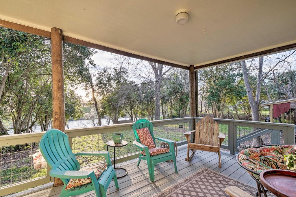 Riverfront House with Deck 7 Mi to San Marcos! - main image