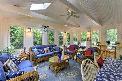 Mashpee House with Wraparound Deck - Walk to Beach! - image 7