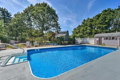 mashpee House with Pool Fire Pit and Furnished Patio mashpee