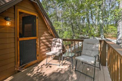 Hocking Hills Lake Cabin with Hot Tub Deck and Dock! - image 13