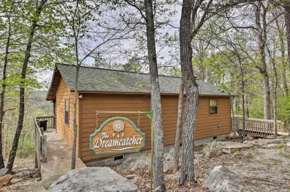 the Dreamcatcher mountain View Cabin with Deck Arkansas