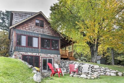 Lakefront Mercer Cabin with 2 Lofts Fire Pit and Porch