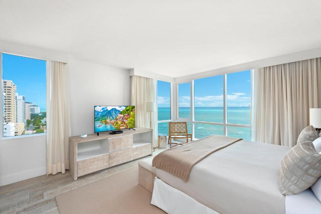 3 Bedroom Full Ocean Front located at 1 Hotel & Homes Miami Beach -1219 - main image