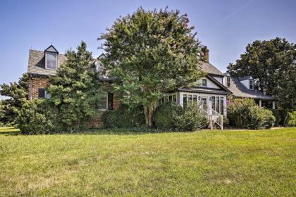 Terre Haute Manor Farmhouse with Deck and Grounds