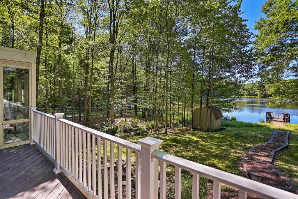 Lakefront Milford Home with Pvt Dock and Hot Tub! - main image