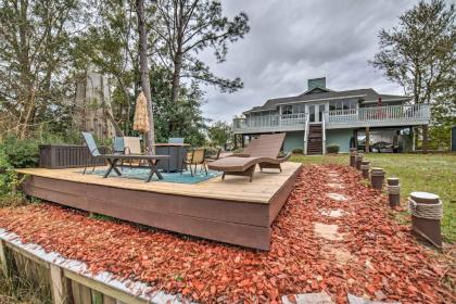 Unique Milton Home with Fire Pit Dock and Grill!