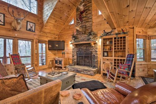 Charming Blue Ridge Getaway with Hot Tub and Fire Pit! - image 5