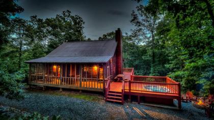 Woodentops by Escape to Blue Ridge mineral Bluff